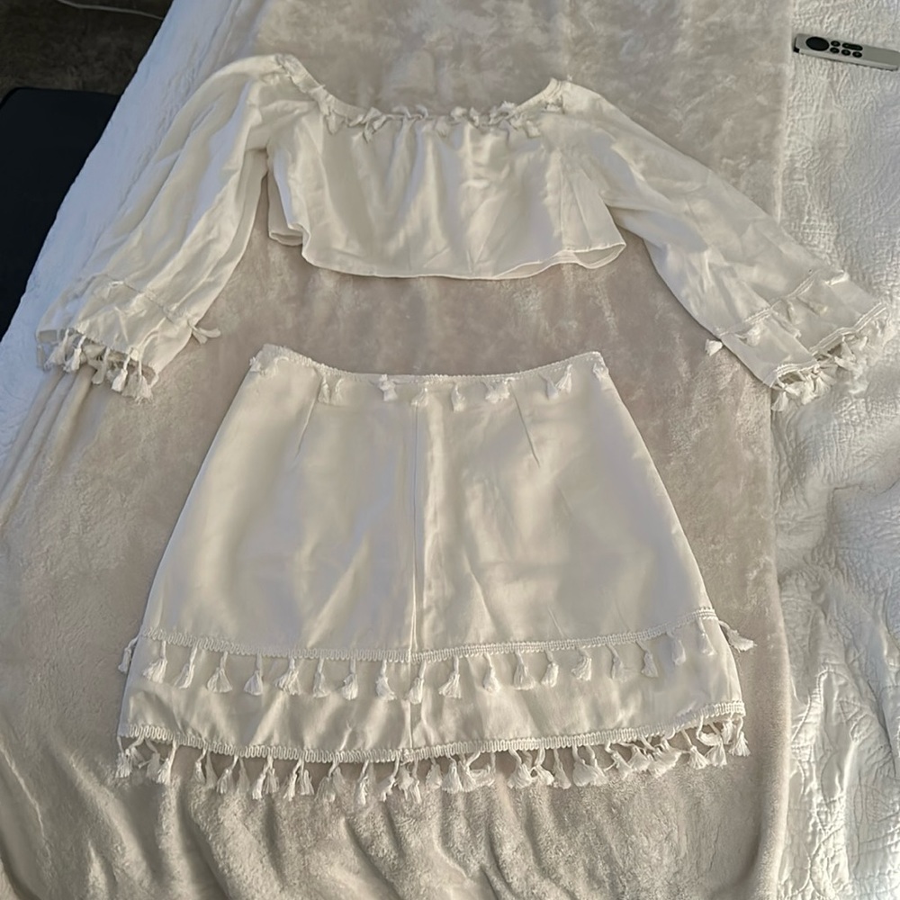Women’s two piece skirt set